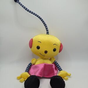RARE Vintage Disney Rolie Polie Olie "Zowie" Plush 15” Bean Bag Feet